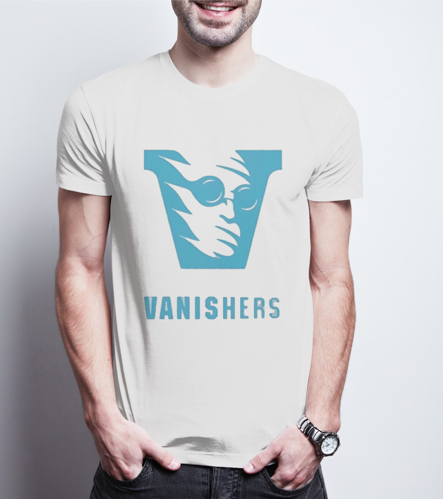 Sussex Vanishers Ghostly Specter Team Vanishers Blue T-Shirt
