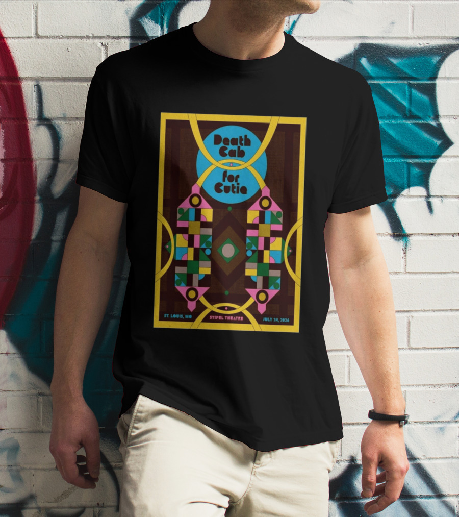 Death Cab For Cutie St. Louis Stifel Theatre July 24 2026 T-Shirt