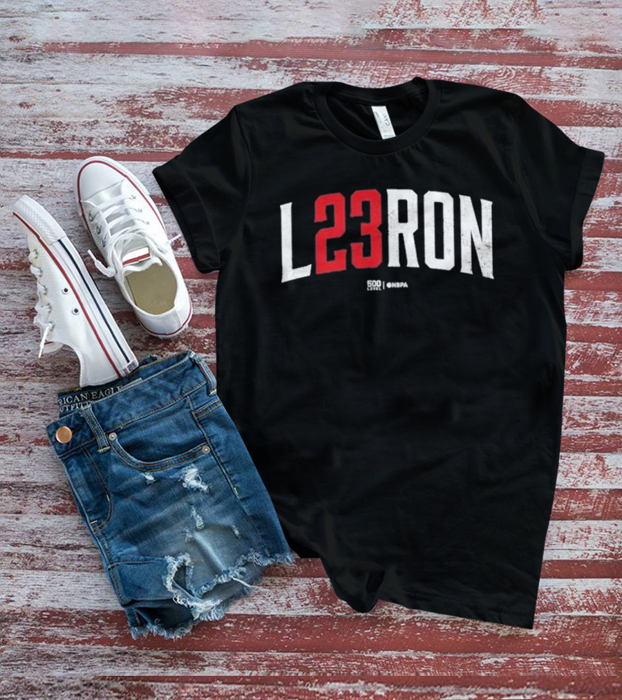 LeBron L23RON 23 Number Sports T-Shirt