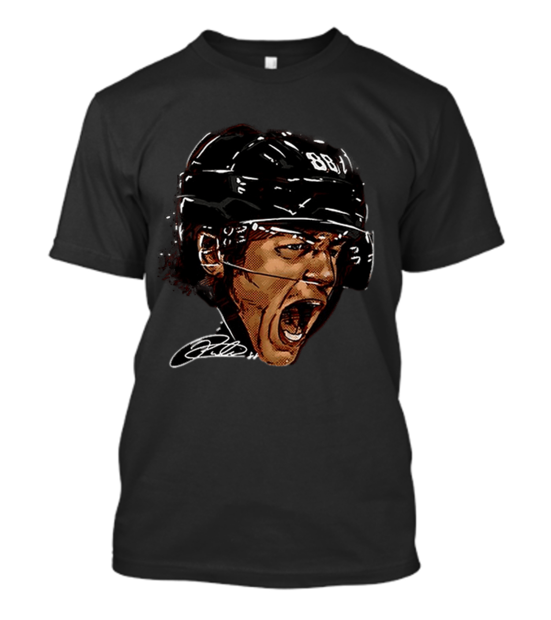 Patrick Kane Chicago Blackhawks 88 Big Head NHL Merchandise T-Shirt