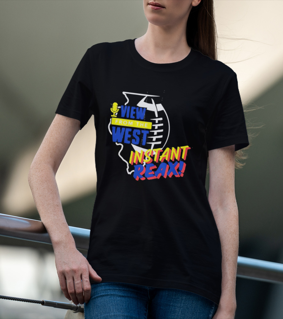 View From The West Instant Reax Illinois Football T-Shirt
