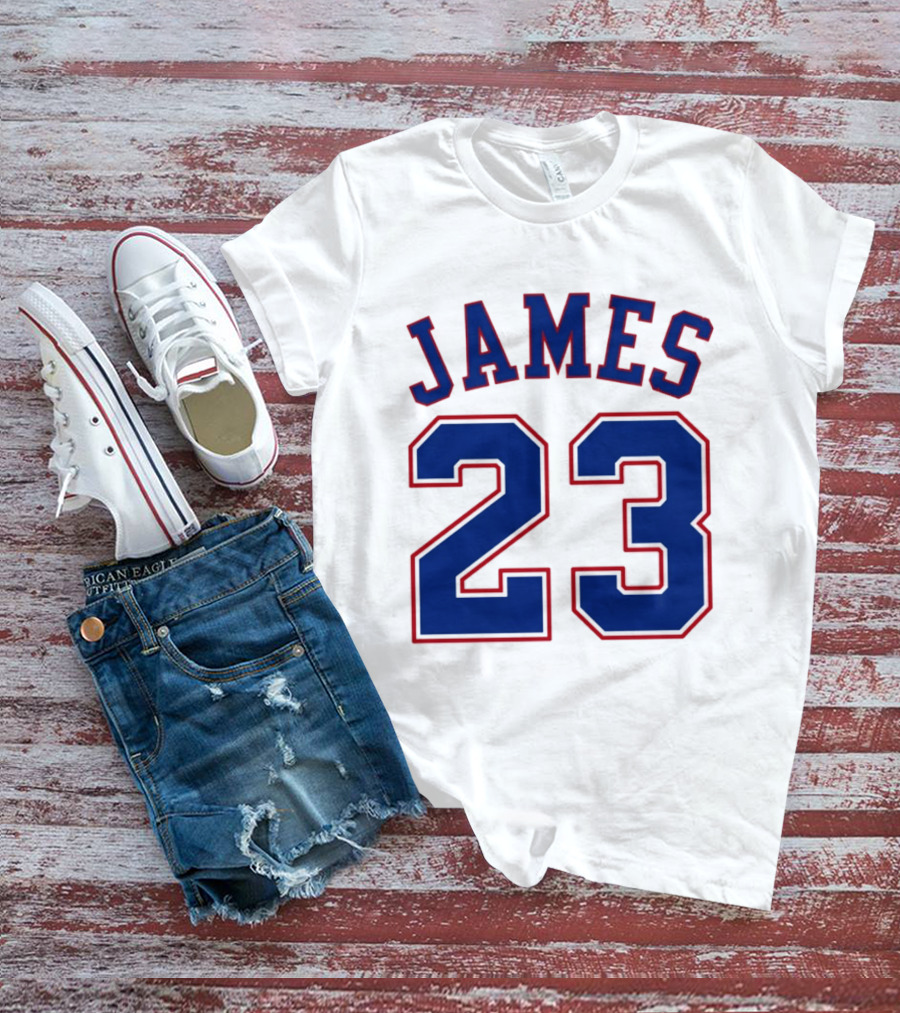 James 23 Philadelphia 76er The King T-Shirt