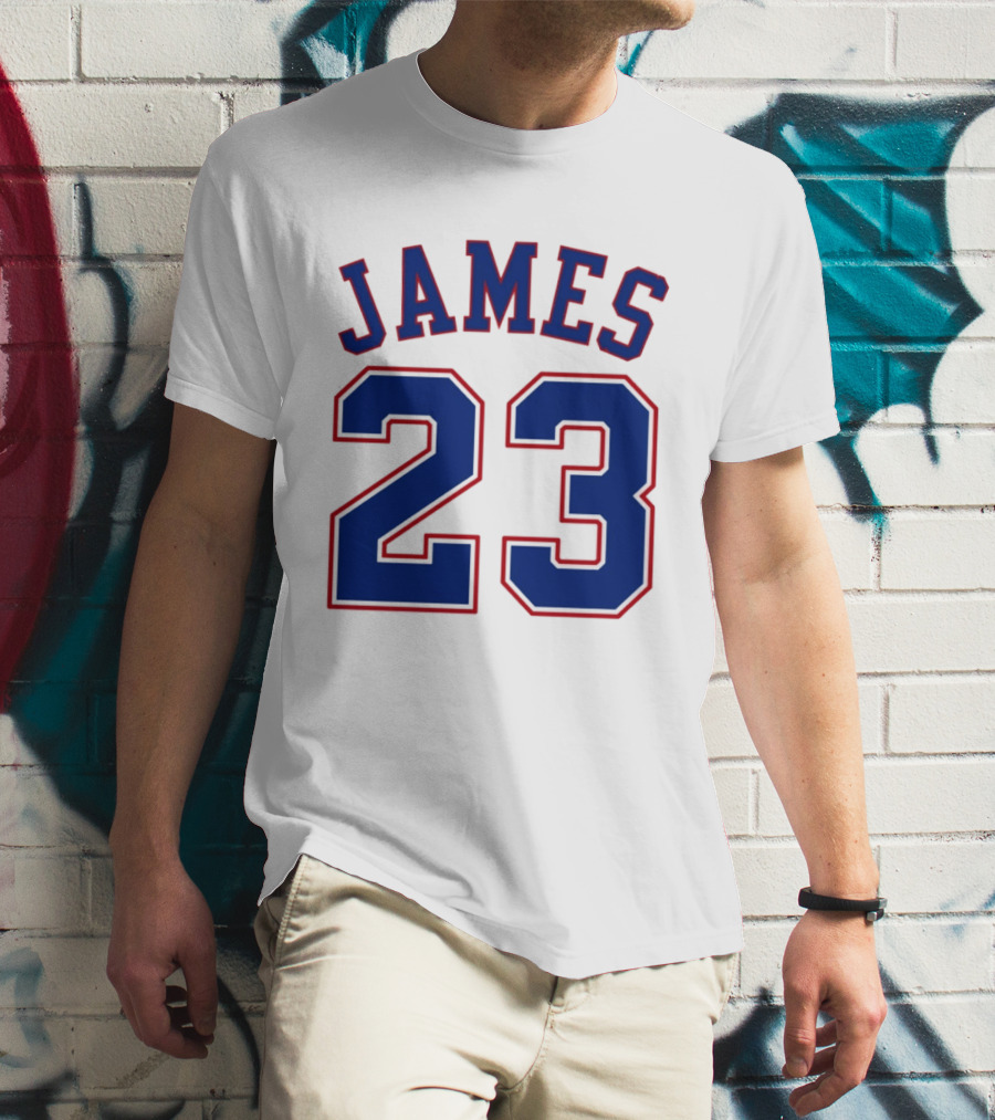 James 23 Philadelphia 76er The King T-Shirt