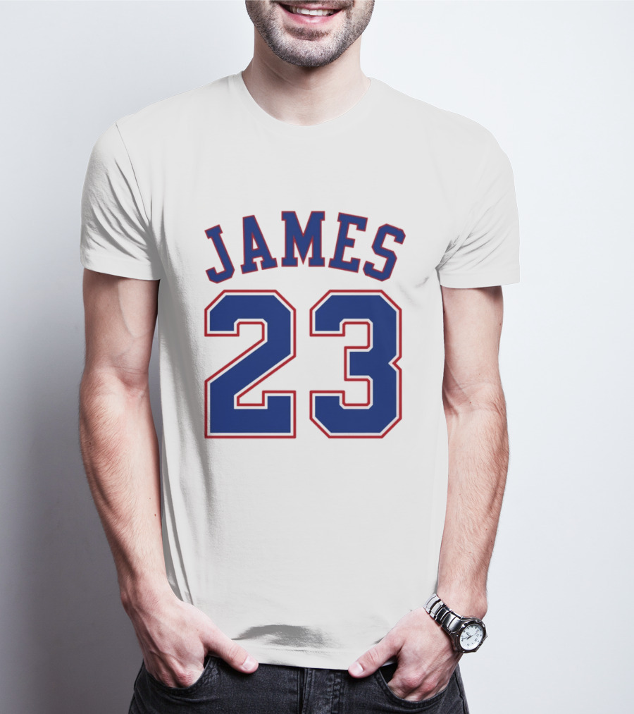James 23 Philadelphia 76er The King T-Shirt