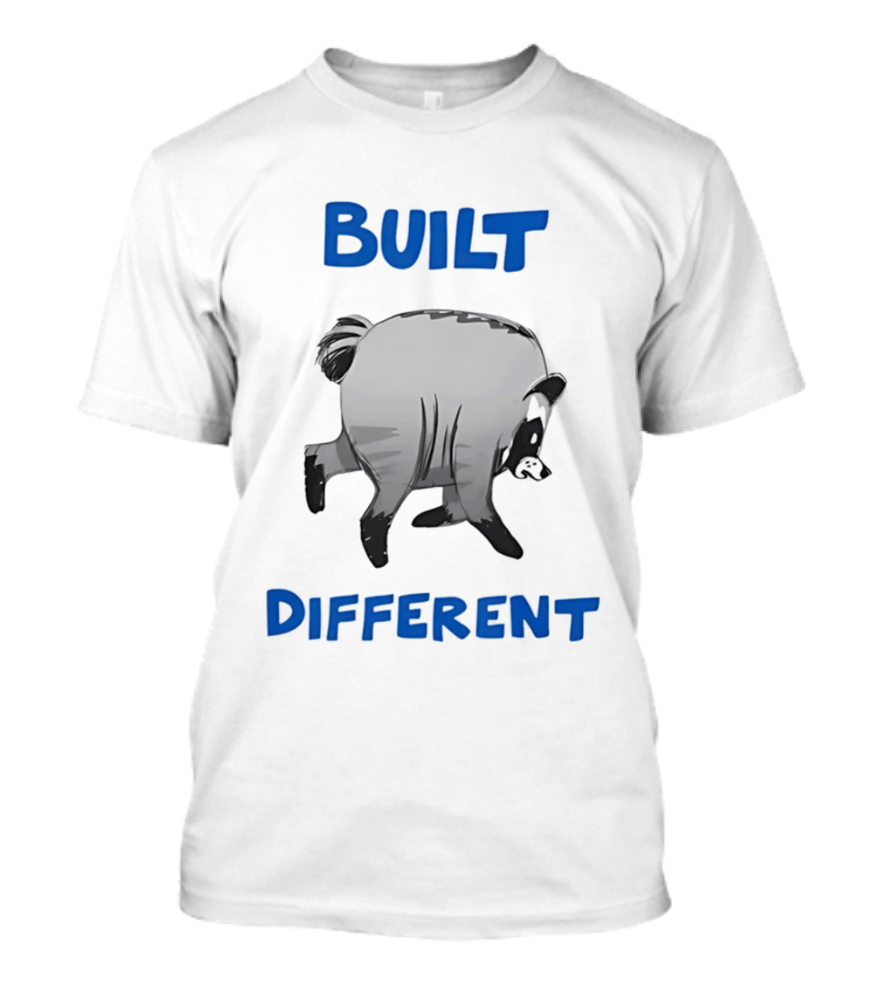 Jimothy The Raccoon Built Different T-Shirt