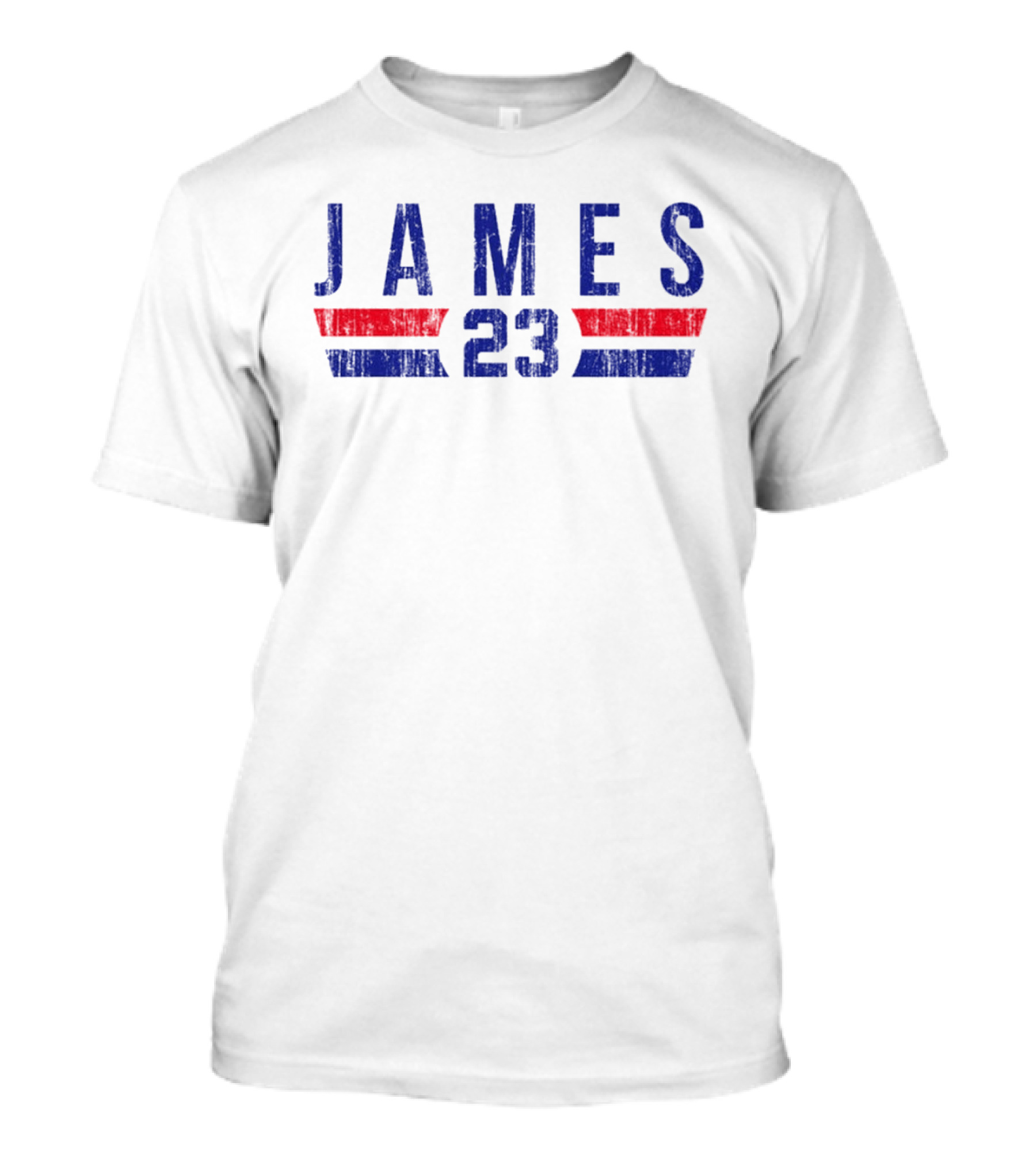 JAMES 23 Philadelphia 76ers Font T-Shirt