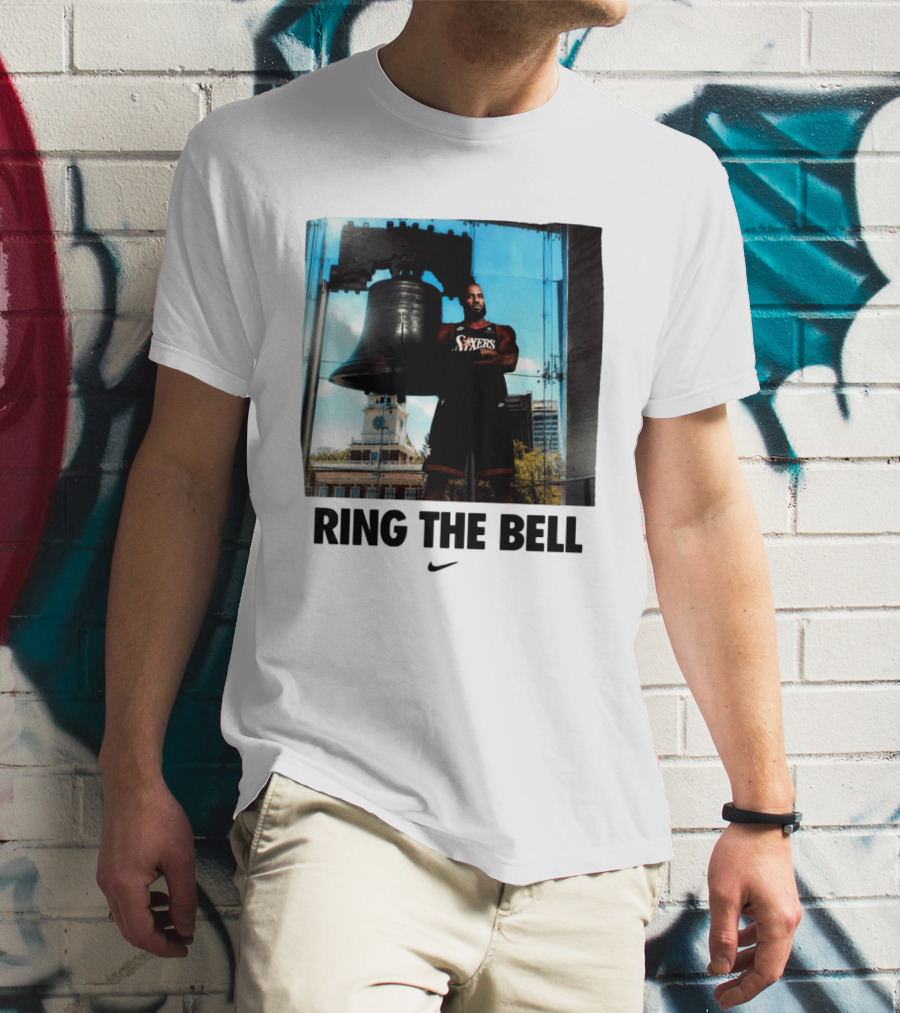 LeBron James Sixers Liberty Bell Ring The Bell T-Shirt