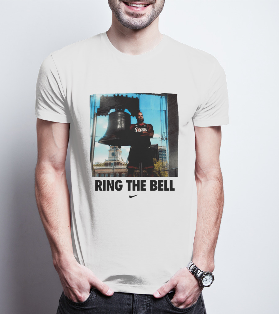 LeBron James Sixers Liberty Bell Ring The Bell T-Shirt