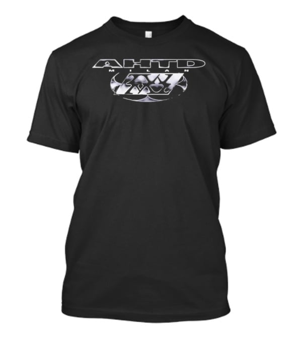 AHTD All Hearts To Dream Milan Purple Text And Diamonds T-Shirt