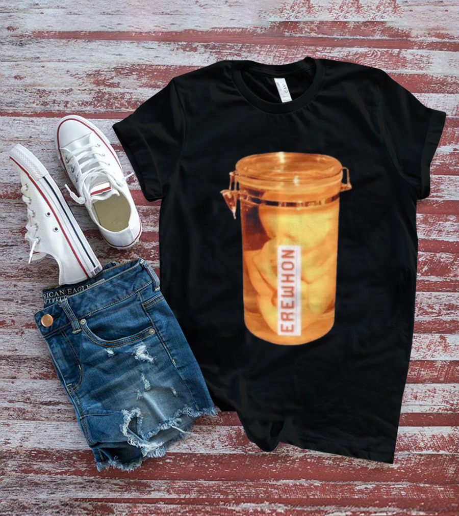 Erewhon Baby Jar Conceptual Artwork In Glass Container T-Shirt