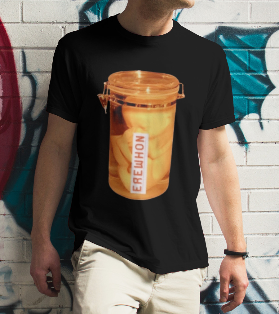 Erewhon Baby Jar Conceptual Artwork In Glass Container T-Shirt