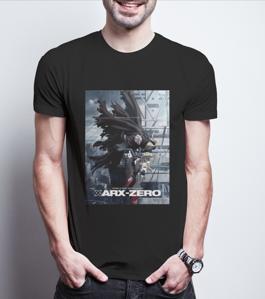 Rewrite The Future Mobile Suit Gundam RG Xarx Zero New Series T-Shirt