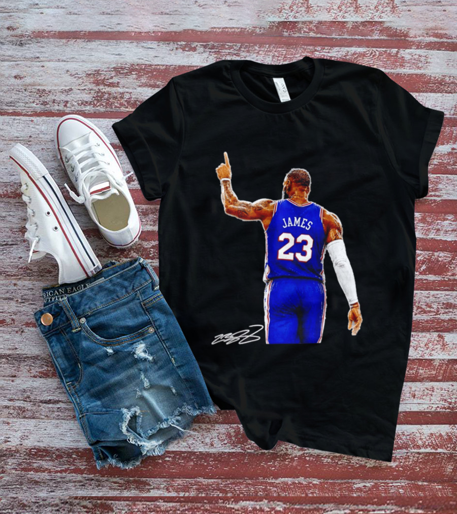 LeBron James 23 Philadelphia 76ers Basketball 2026 T-Shirt
