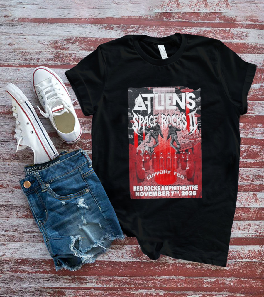 ATLiens Space Rocks II Red Rocks Amphitheatre November 7th 2026 Support TBA T-Shirt