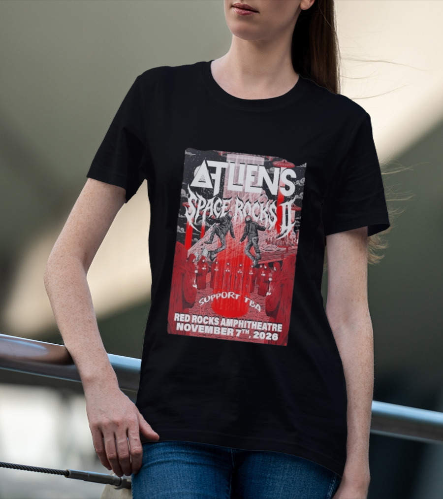 ATLiens Space Rocks II Red Rocks Amphitheatre November 7th 2026 Support TBA T-Shirt