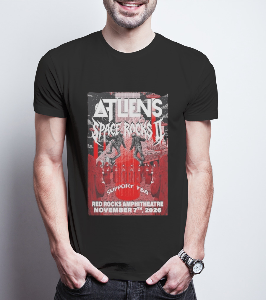 ATLiens Space Rocks II Red Rocks Amphitheatre November 7th 2026 Support TBA T-Shirt