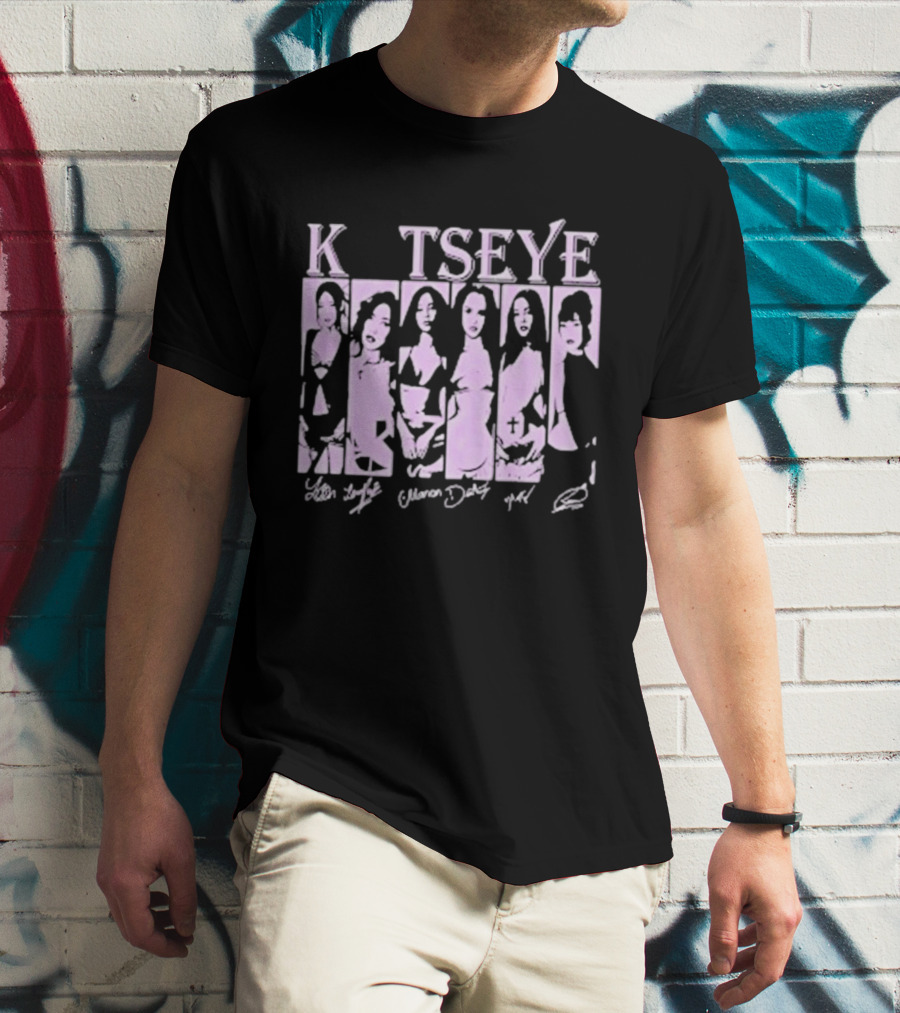 Katseye Bold Style Queens Party Girl Power T-Shirt