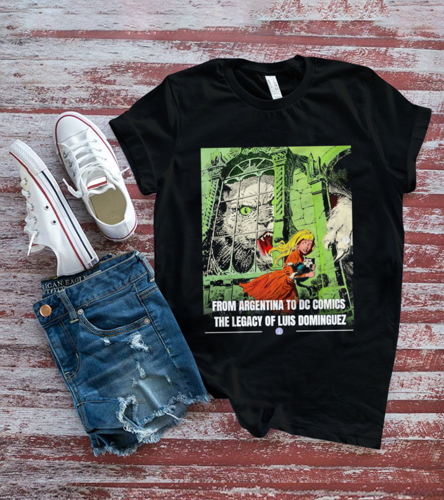 From Argentina To DC Comics The Legacy Of Luis Dominguez Vintage Comic T-Shirt