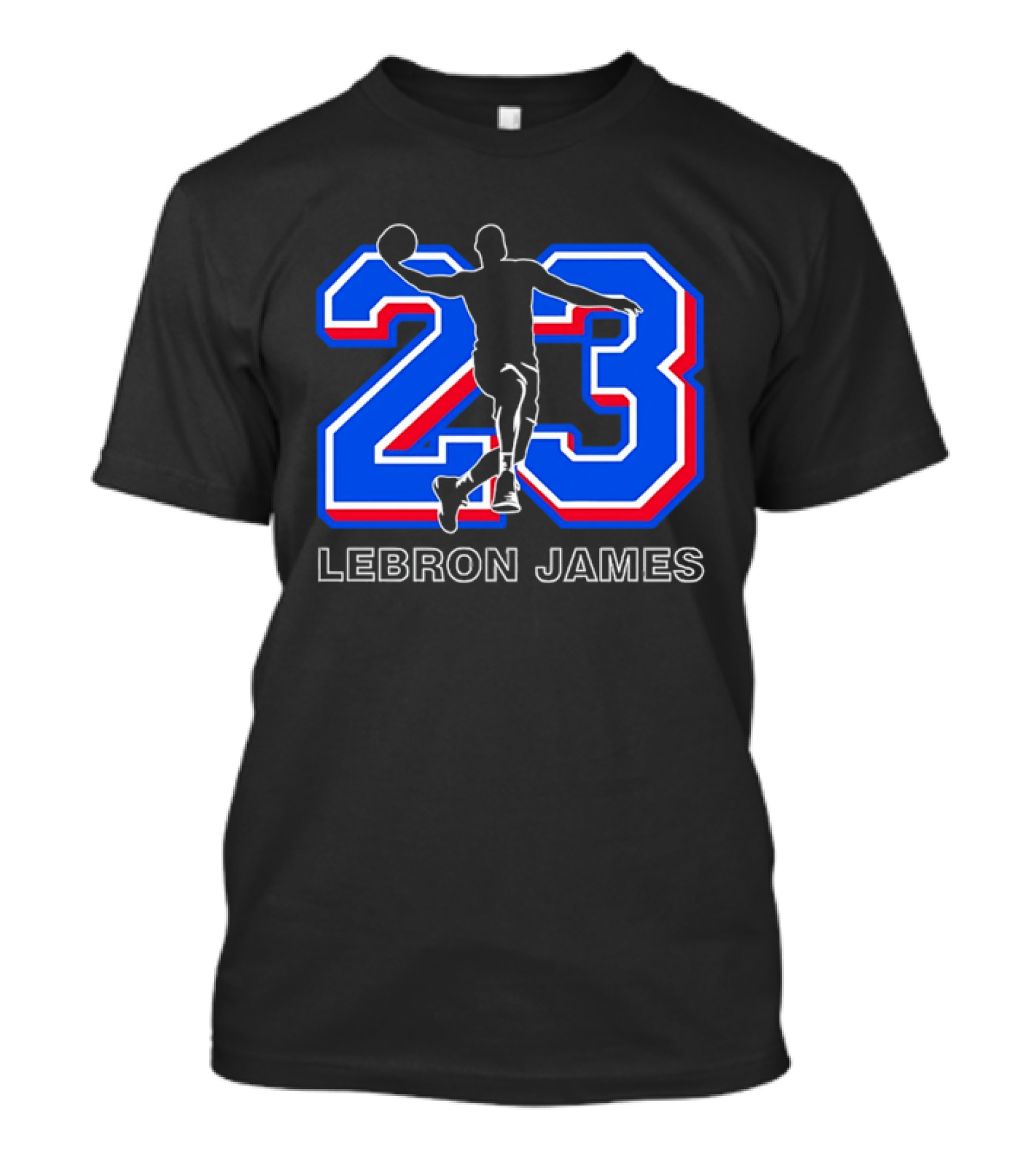 LeBron James 23 Basketball Dunk T-Shirt