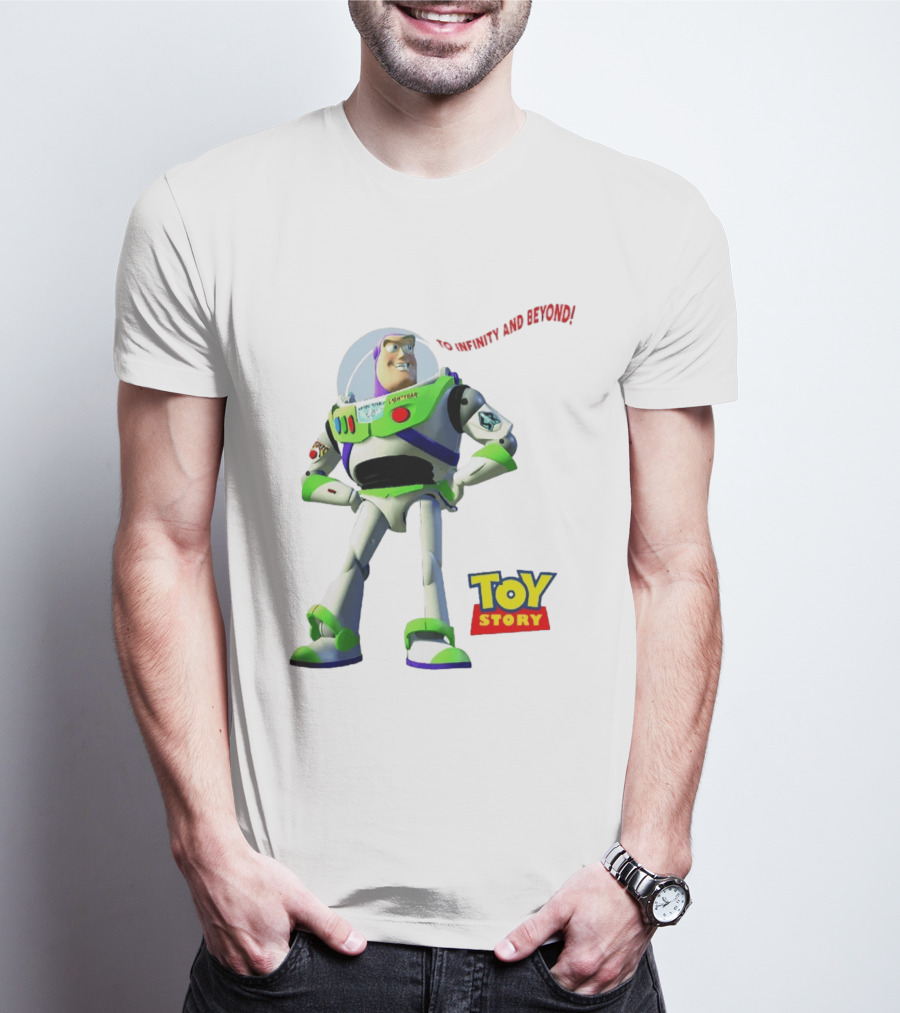 Buzz Lightyear To Infinity And Beyond Toy Story Pixar T-Shirt