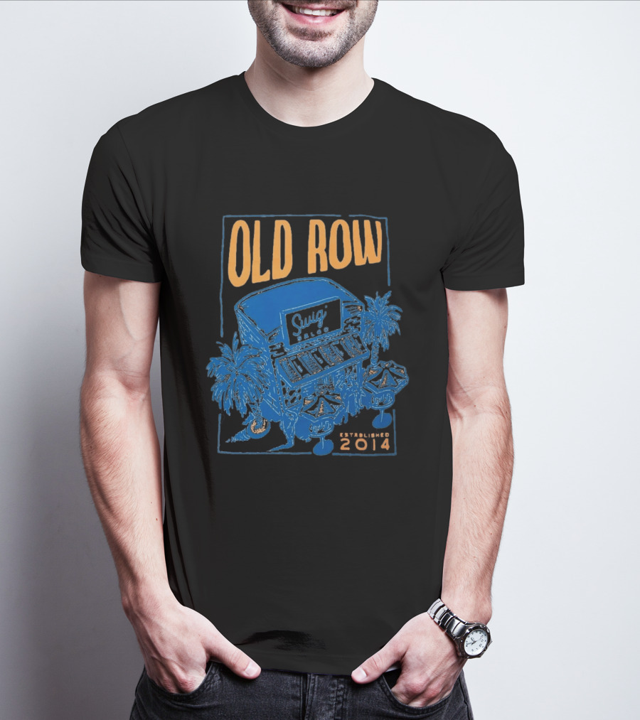 Old Row Swig Tiki Bar Est 2014 T-Shirt