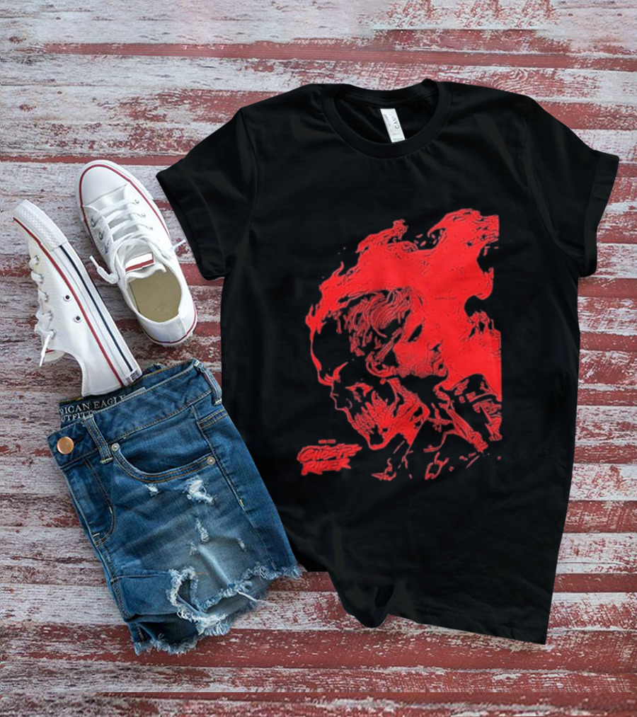 Ryan Gosling Marvel Studios Ghost Rider 2028 Movie Skeleton Flame T-Shirt