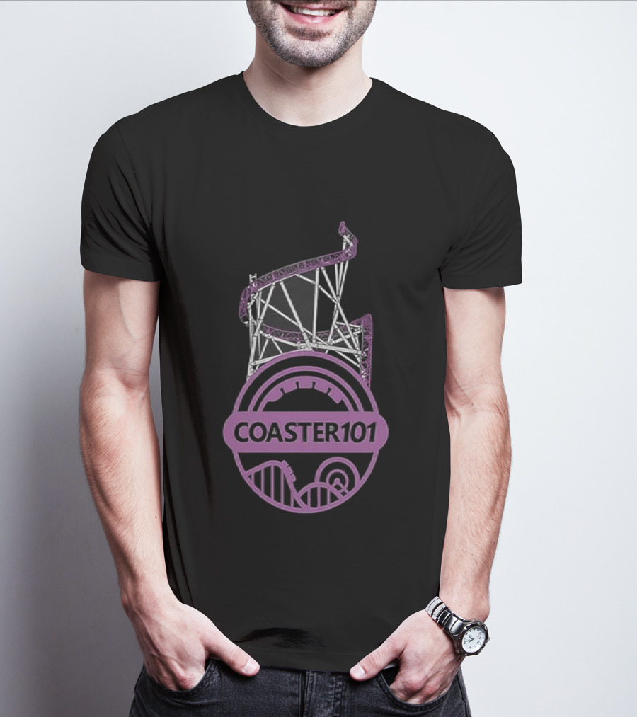 Coaster101 Project Purple 2027 Roller Collaboration T-Shirt
