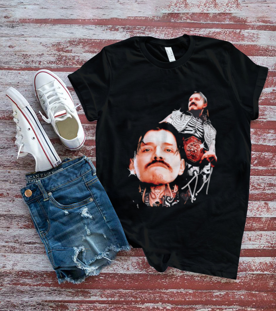 Dominik Mysterio Autographed WWE Superstar Legacy T-Shirt