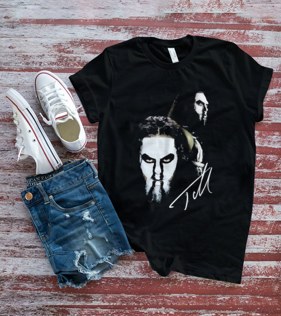 Luchasaurus Mask Illustration AEW Jell Signature T-Shirt