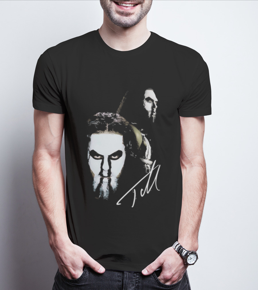 Luchasaurus Mask Illustration AEW Jell Signature T-Shirt