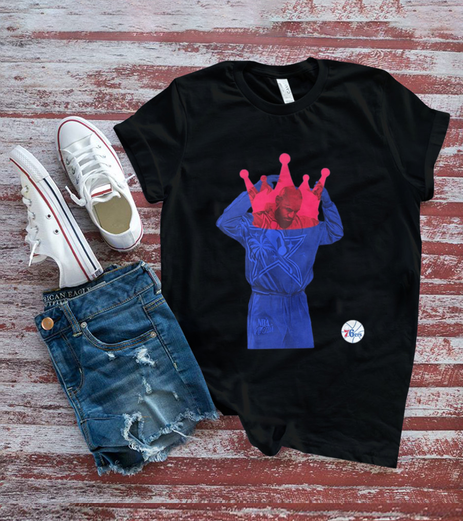 NBA All Star King LeBron James Philadelphia 76ers Season T-Shirt
