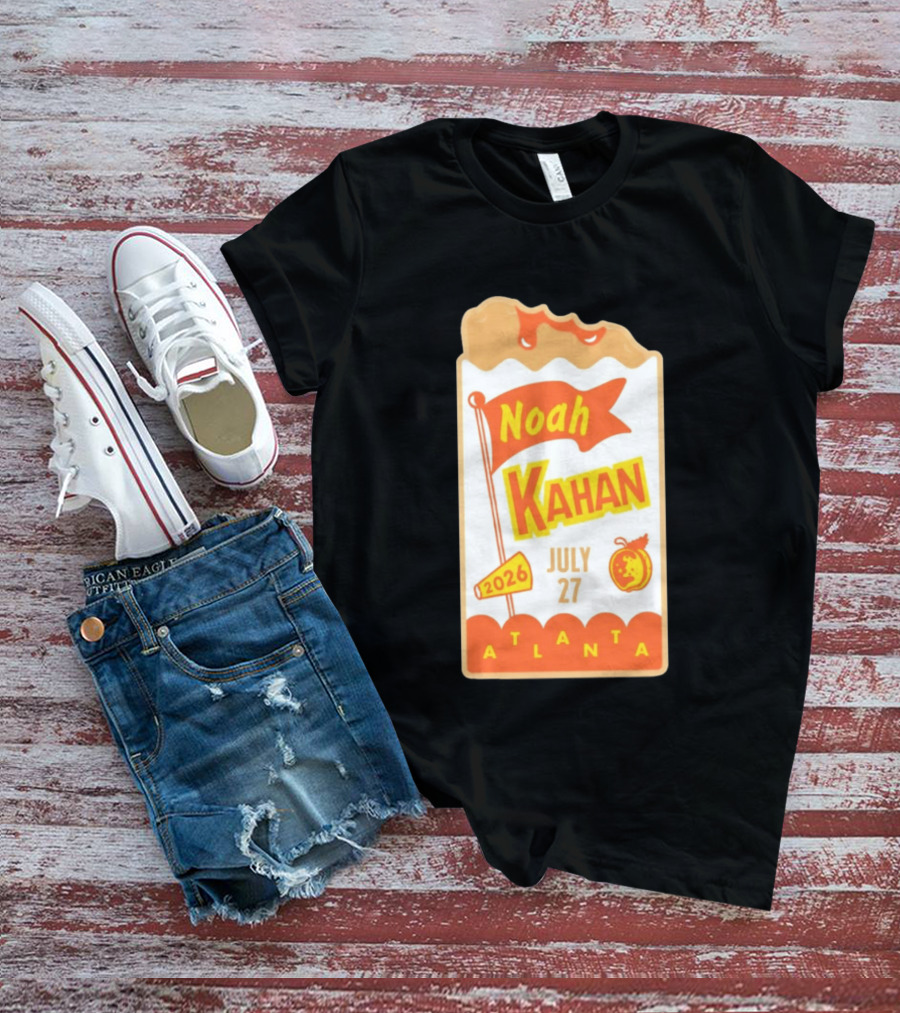Noah Kahan Atlanta July 27 2026 Event T-Shirt