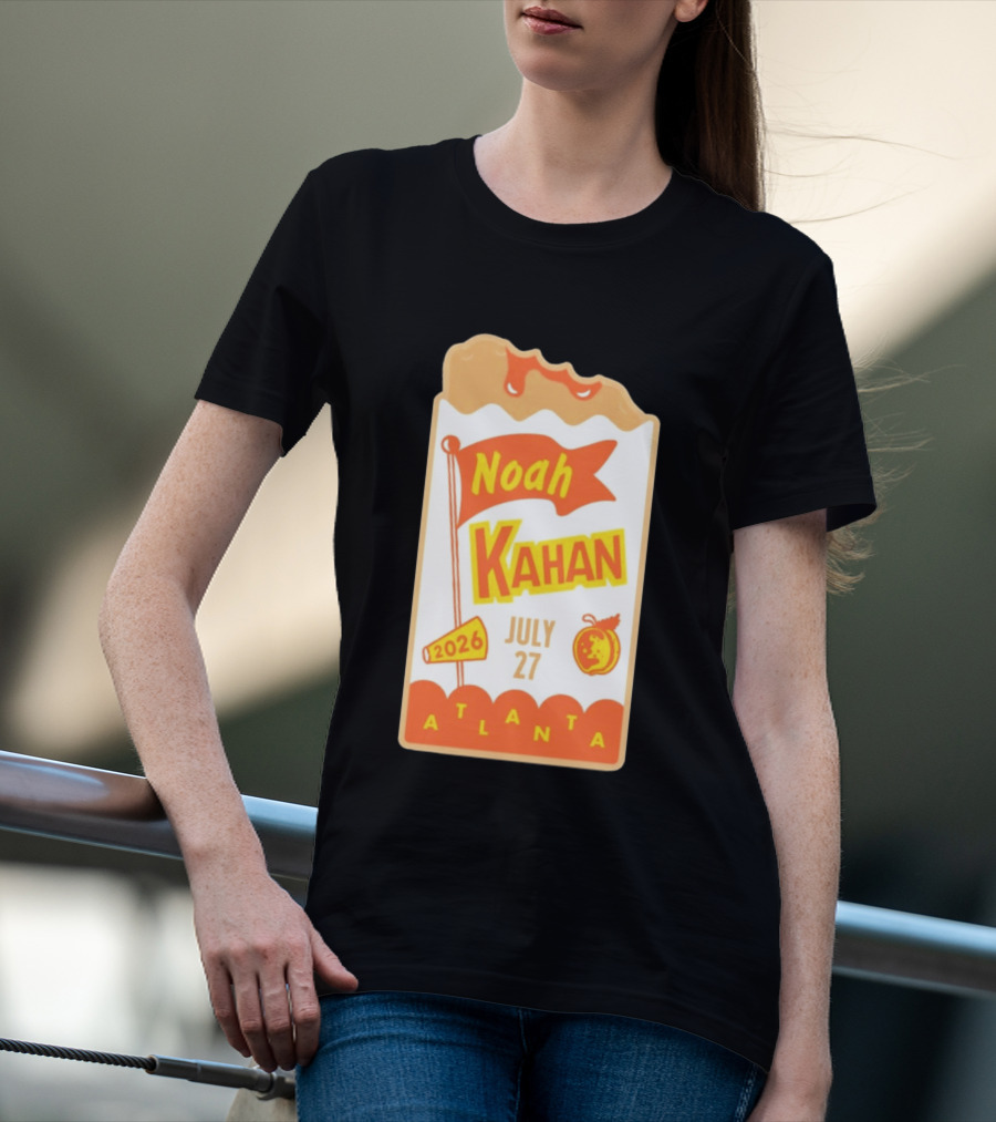 Noah Kahan Atlanta July 27 2026 Event T-Shirt