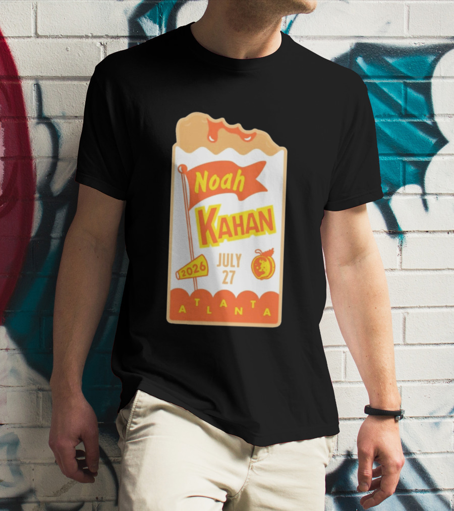 Noah Kahan Atlanta July 27 2026 Event T-Shirt