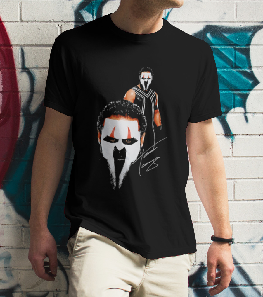 Tama Tonga Face Paint Mask Wrestler Signature T-Shirt