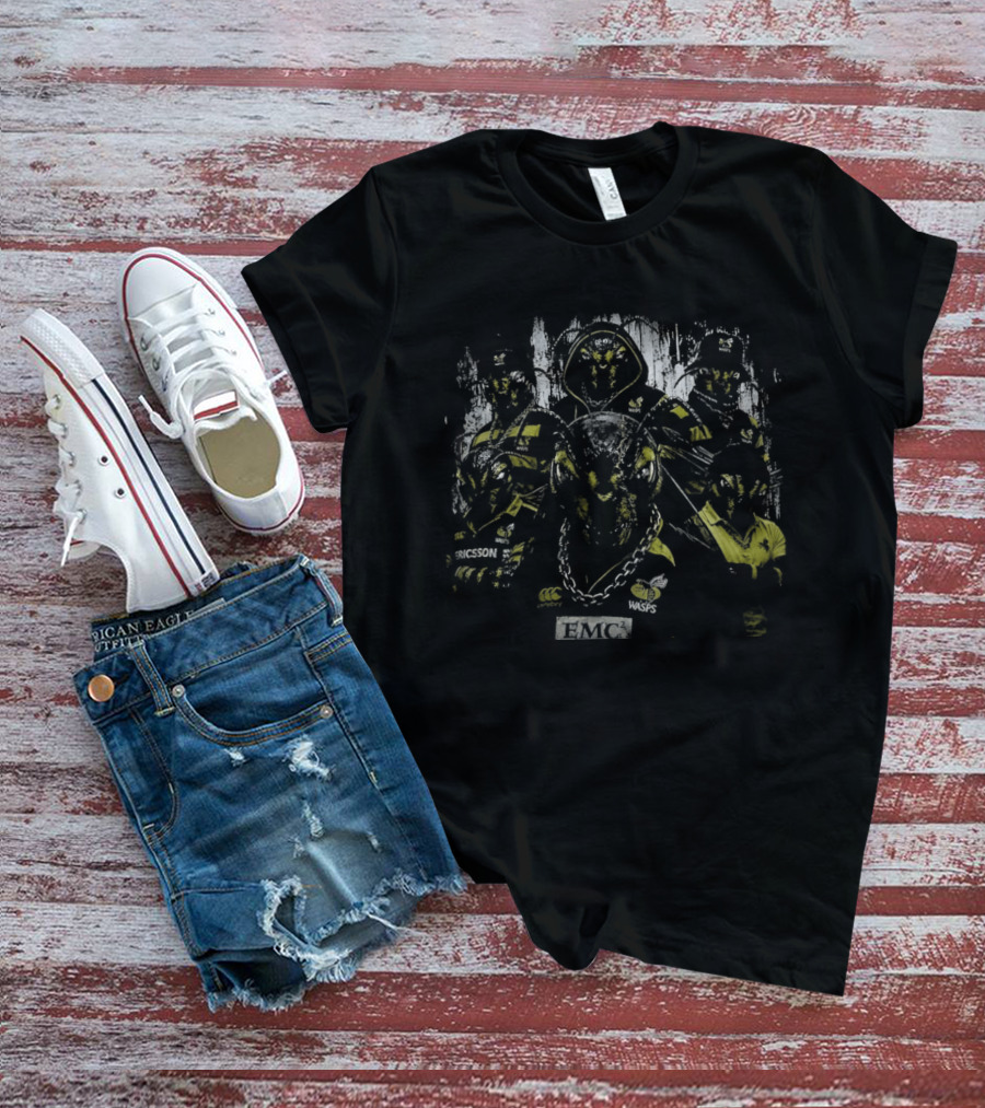Wasps Rugby Union Gangster Team T-Shirt