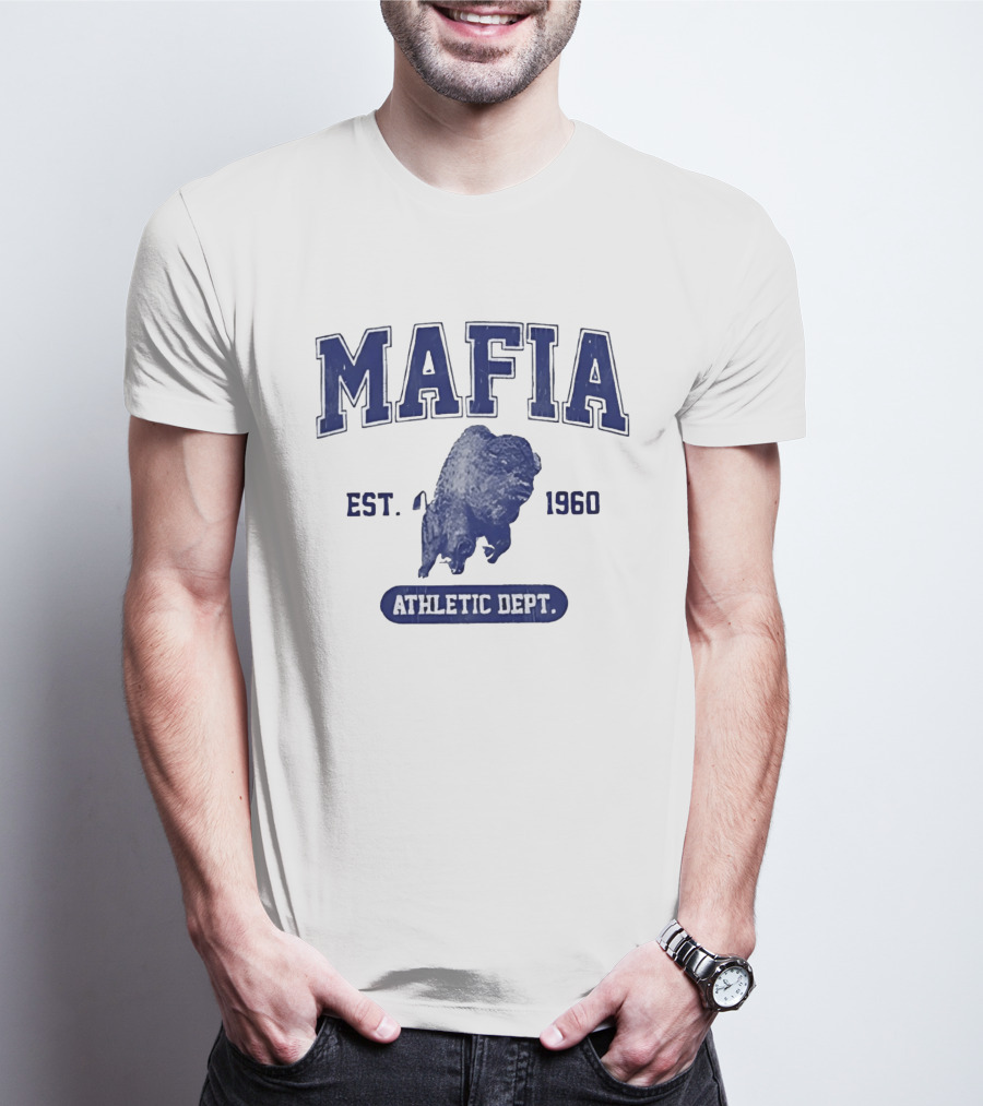 Mafia Buffalo Athletic Dept EST 1960 Sports Team T-Shirt