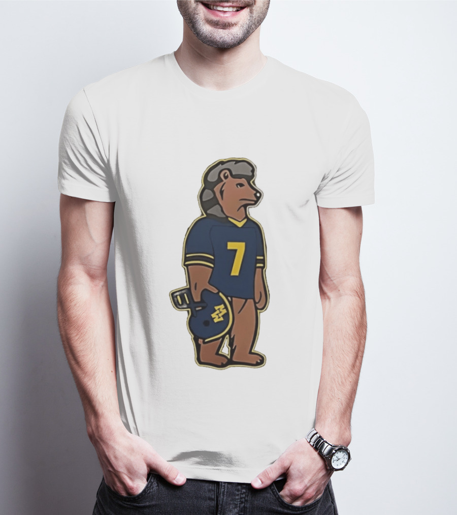 Morgan Wallen Still The Problem Tour 2026 Bear Football Helmet Number 7 T-Shirt