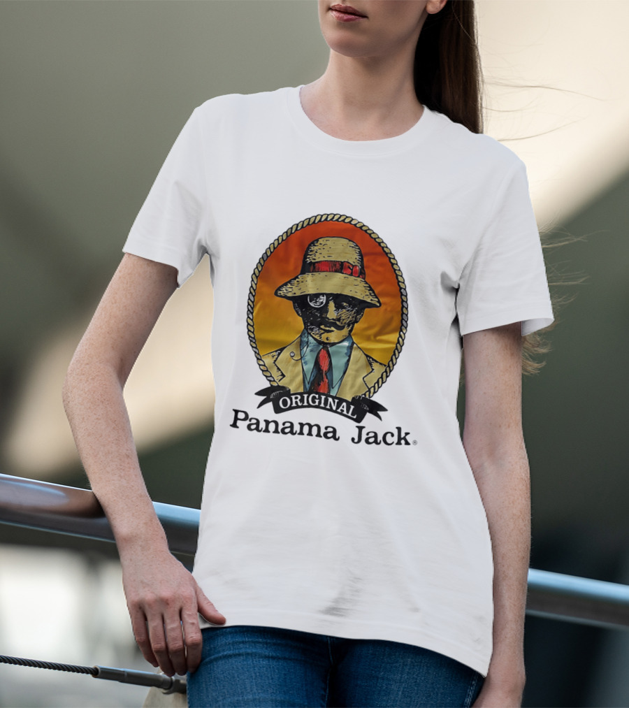 Original Panama Jack Man With Hat And Monocle T-Shirt