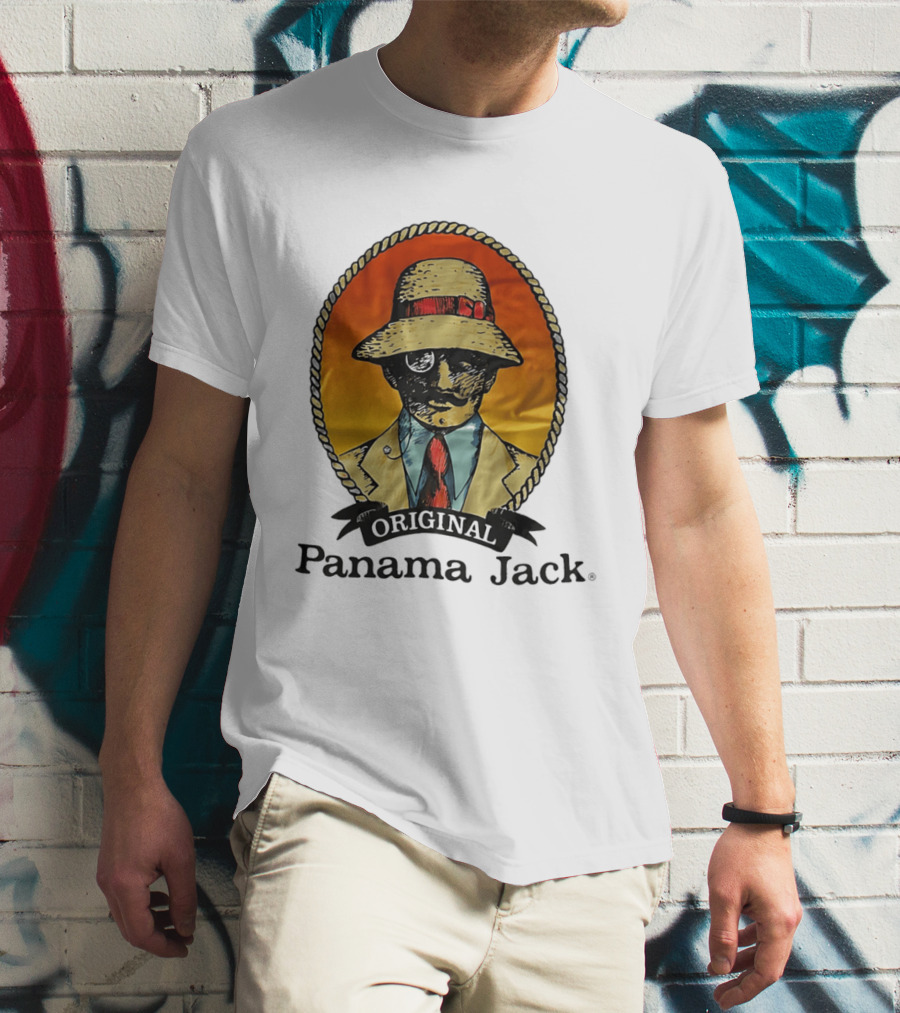 Original Panama Jack Man With Hat And Monocle T-Shirt