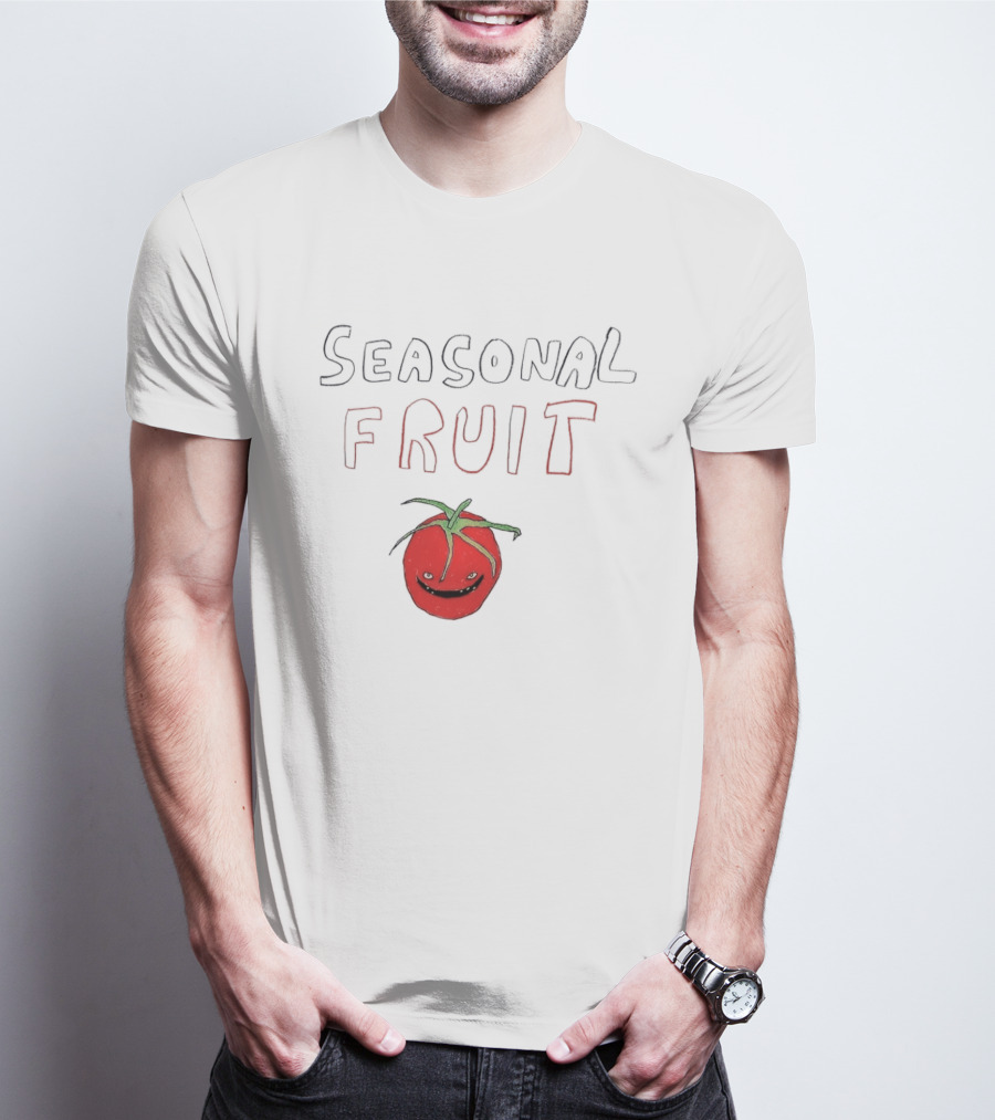 Seasonal Fruit Tomato With Painted Face T-Shirt