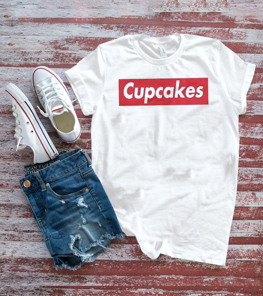 Treat Yourself To Delicious Cupcakes Red Box T-Shirt