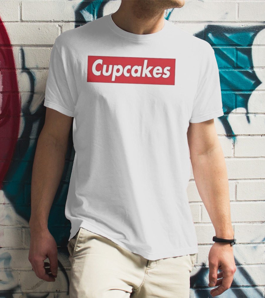Treat Yourself To Delicious Cupcakes Red Box T-Shirt