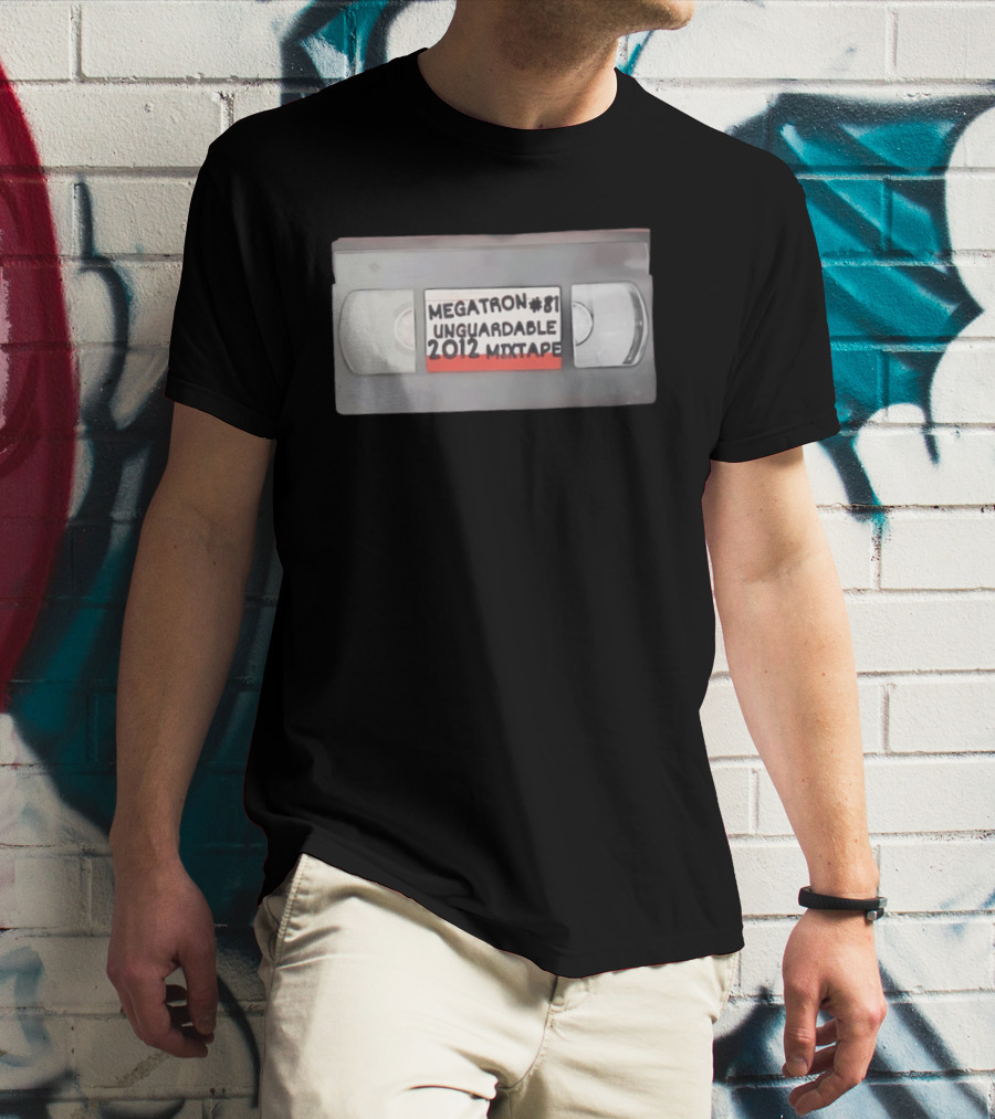 Megatron 81 Unguardable 2012 Mixtape VHS T-Shirt