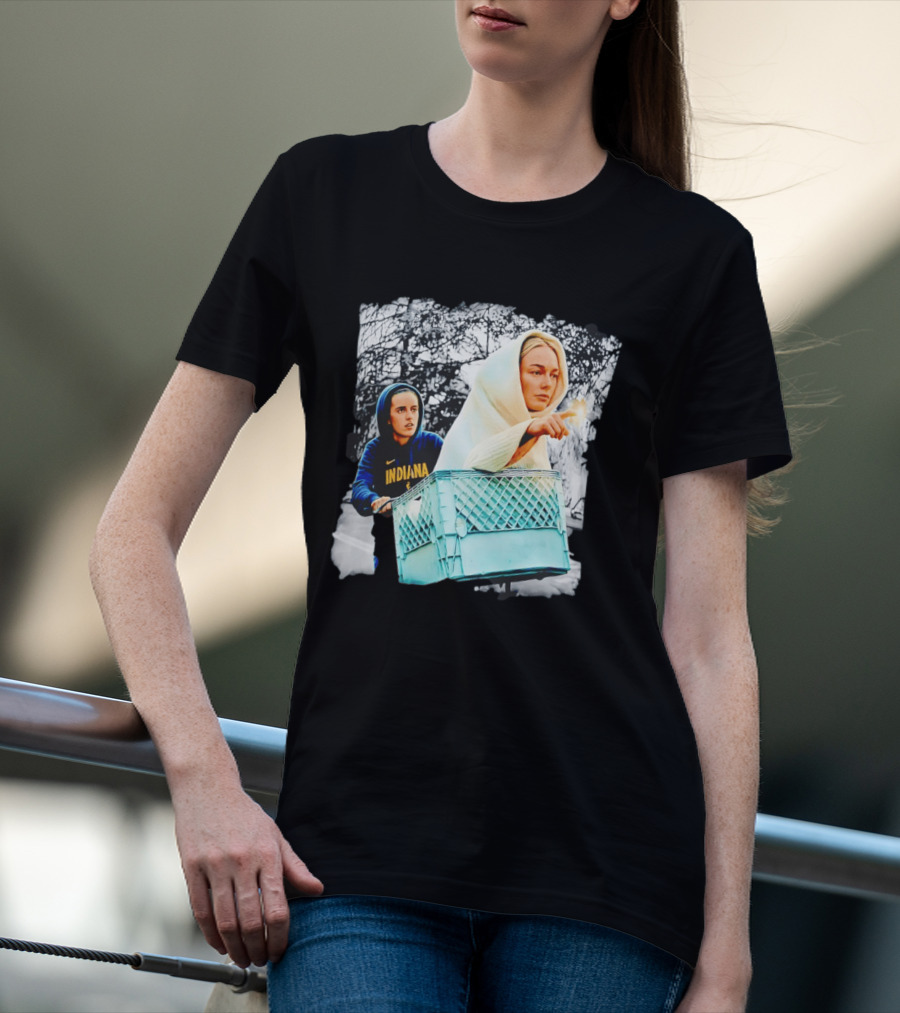Caitlin Clark Sophie Cunningham ET Indiana Fever Basketball Iconic Movie Mashup 2026 T-Shirt