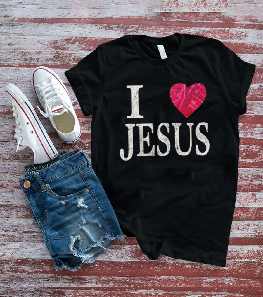 Jessie Bates III I Heart Jesus T-Shirt