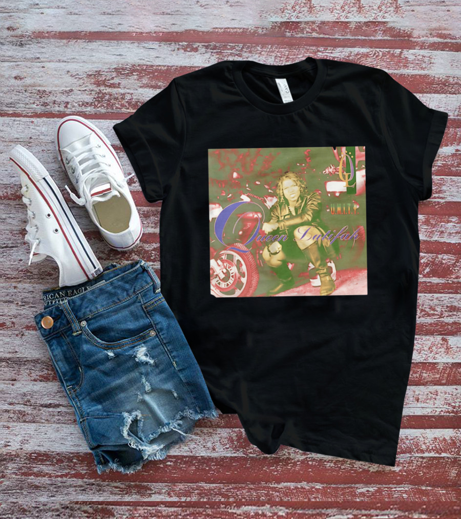 Queen Latifah U.N.I.T.Y. Motorcycle Leather T-Shirt