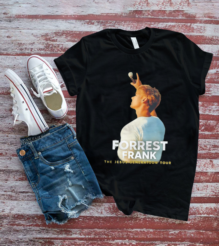 Forrest Frank The Jesus Generation Tour Microphone Pose T-Shirt