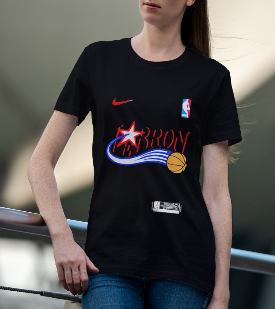 Nike NBA LeBron Star Basketball Graphic Philadelphia 76ers T-Shirt
