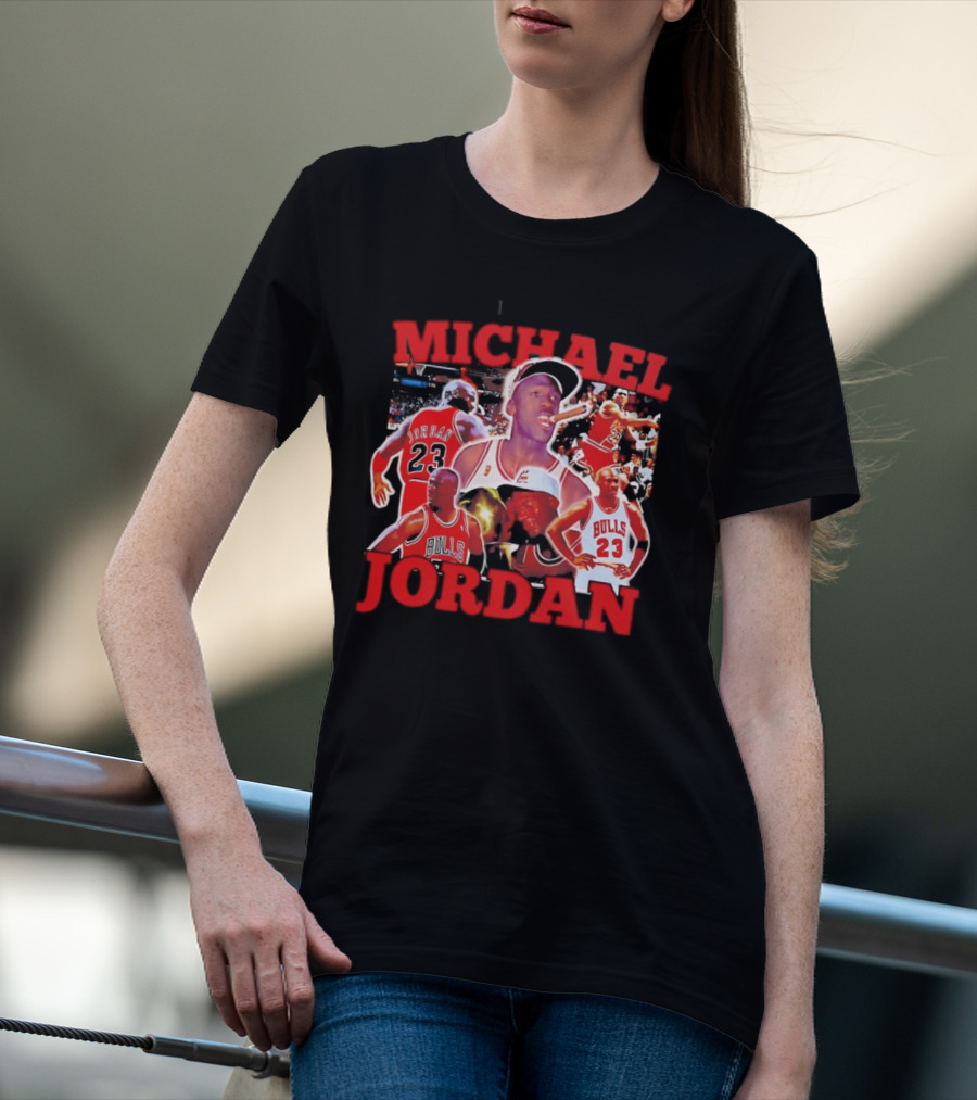Michael Jordan 23 Bulls 90s T-Shirt
